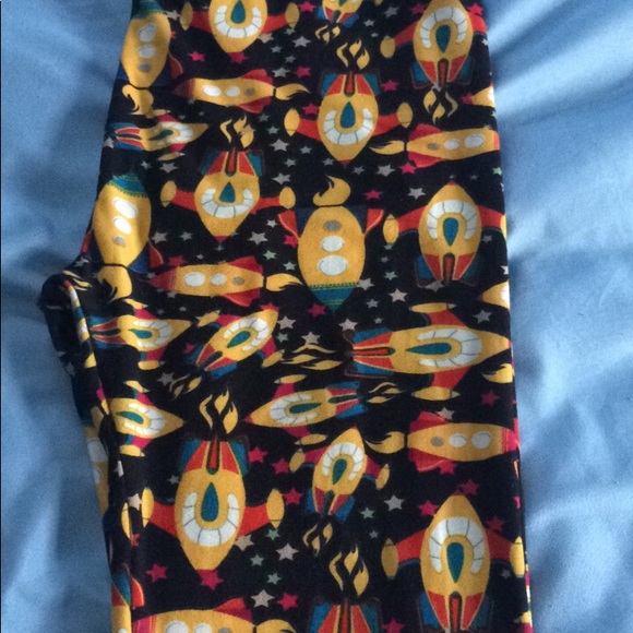 Pants - LulaRoe OS rocketships
